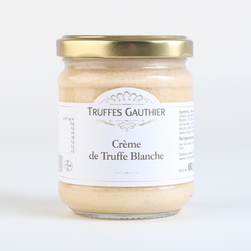 La crème de truffe blanche faite à partir de la meilleure variété de truffe
